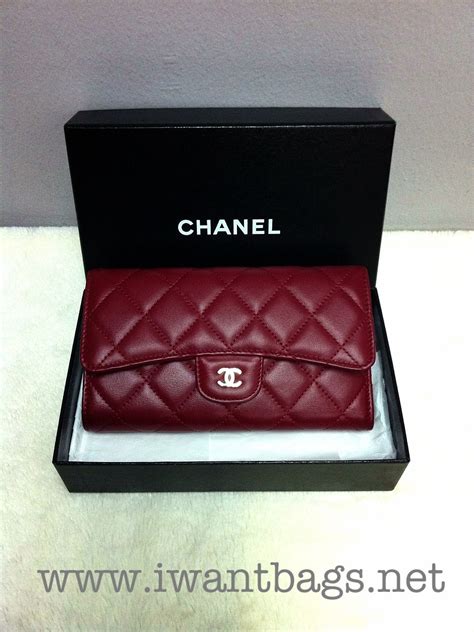 red chanel caviar wallet|Chanel Wallets & Card Holders .